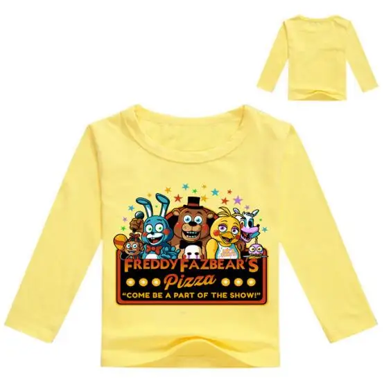 Autumn 2020 Five Night At cartoon long Shirt Toddler Autumn Sweatshirt Baby Boy Long Sleeve Tops Girls T Shirt Autumn 2020 Five Night At cartoon long Shirt Toddler Autumn Sweatshirt Baby Boy Long Sleeve Tops Girls T Shirt
