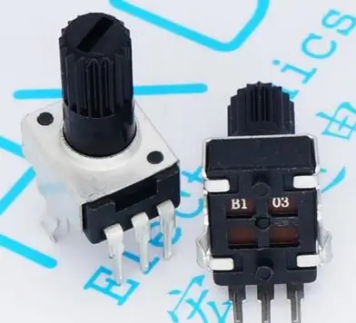 

RV09 vertical 12.5mm Shaft 5K 10K 50K 100K 0932 Adjustable Resistor 9 type 3Pin Seal Potentiometer x 100PCS
