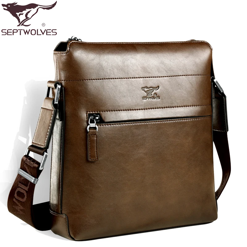 new collection 2017 fashion men bags , men's leather messenger bag, high quality man brand