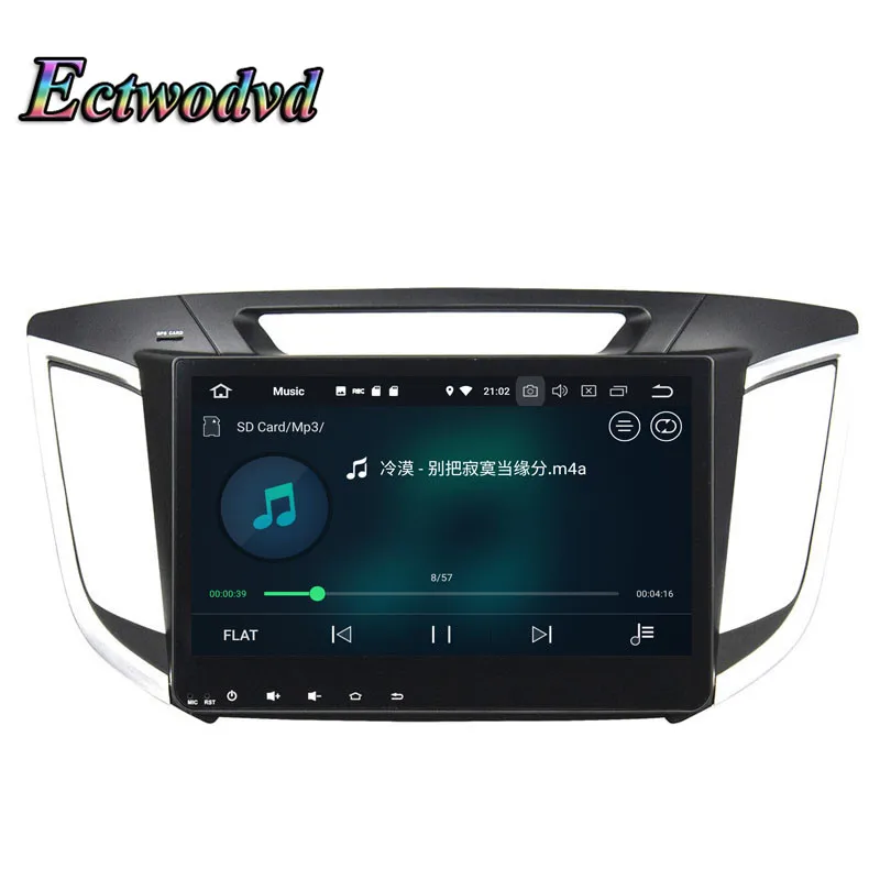 Top Ectwodvd Octa Core 4G RAM 64G ROM Android 9.0 Car Multimedia DVD Player GPS HeadUnit for Hyundai IX25 2014-2015 5