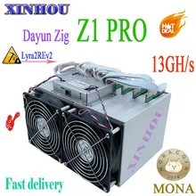 Майнер Asic Lyra2REv2 Dayun Zig Z1 PRO 13G Mining MONA STAK XVG ABS лучше, чем Antminer Z11 S9 T17 S17e S17 M20S M21S T2T T3