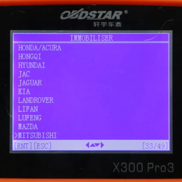 OBDSTAR X300 PRO3 ключ ремонтный программный коррекция одометра инструмент EEPROM/PIC обновление онлайн для Toyota G& H чип все ключи потеряны