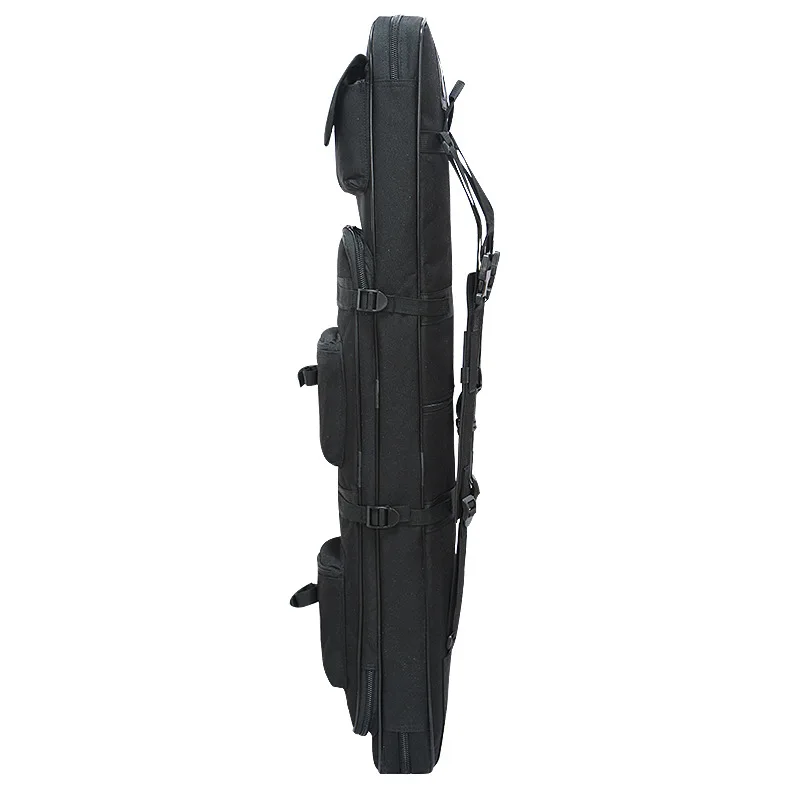 100 см 40 "дюймов двойные карманы SWAT двойной тактический большая емкость сумки для переноски для винтовки страйкбол AEG Gun армия зеленый, черный