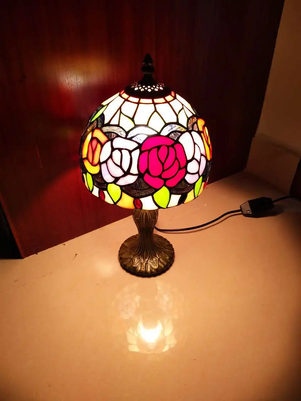 real shot table lamp