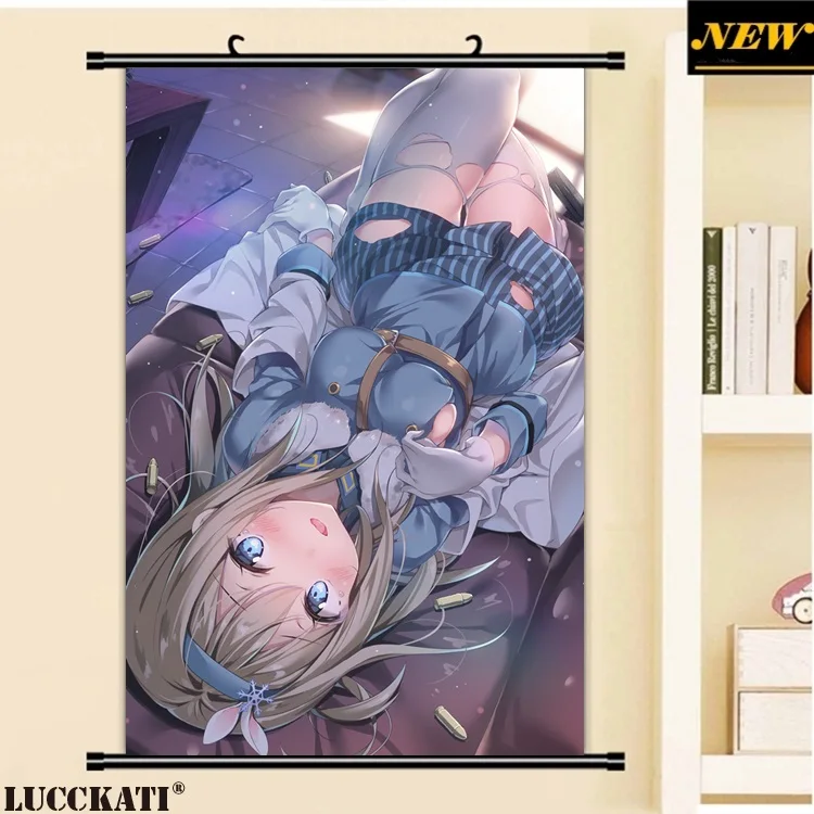 3 girls_frontline kaname_(you02421) no_bra suomi_kp31_(girls_frontline) thighhighs torn_clothes_