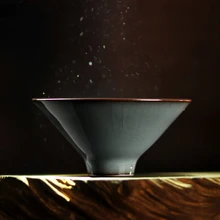 Фарфоровая чайная чашка Longquan celadon, чайная чашка для невидимой руки, чашка Li a tea master, чистая чашка чайной чашки кунг-фу