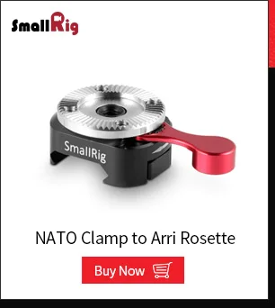 SmallRig DSLR камера Quick Release безопасности Nato Rail 10 см для Nato ручка EVF крепление поддержка 1134