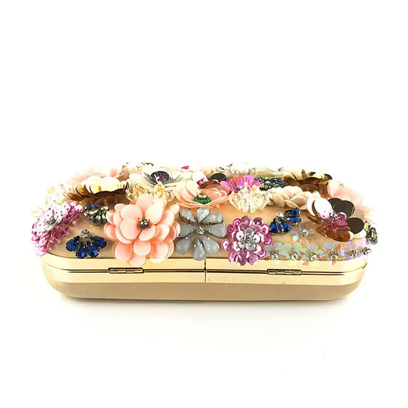  Flower Decoration Evening Bag crossbody Bags for Women 2019 Messenger Bags women's bag bolsa feminina sac a main 40AP0816
