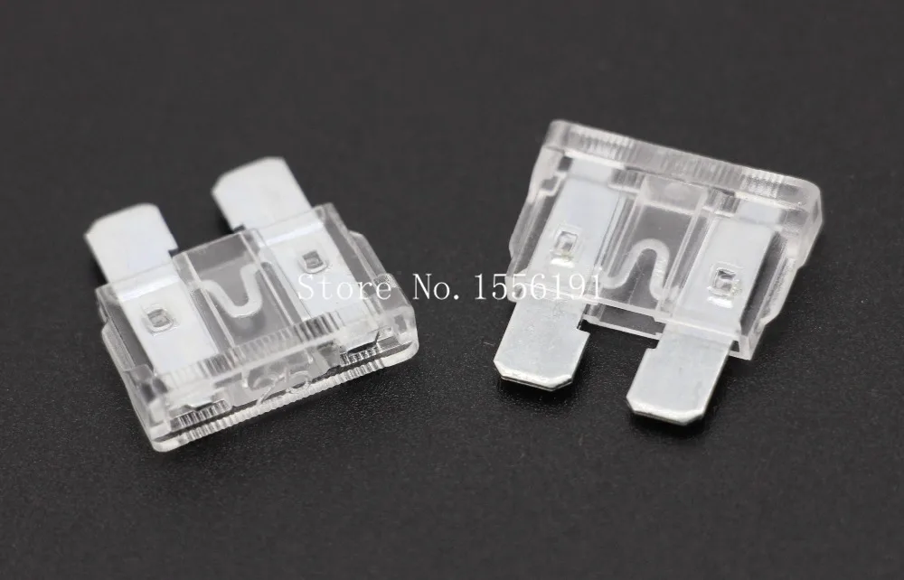 10PCS 25A Medium size Auto fuse, Automotive Fuses Blade,The fuse