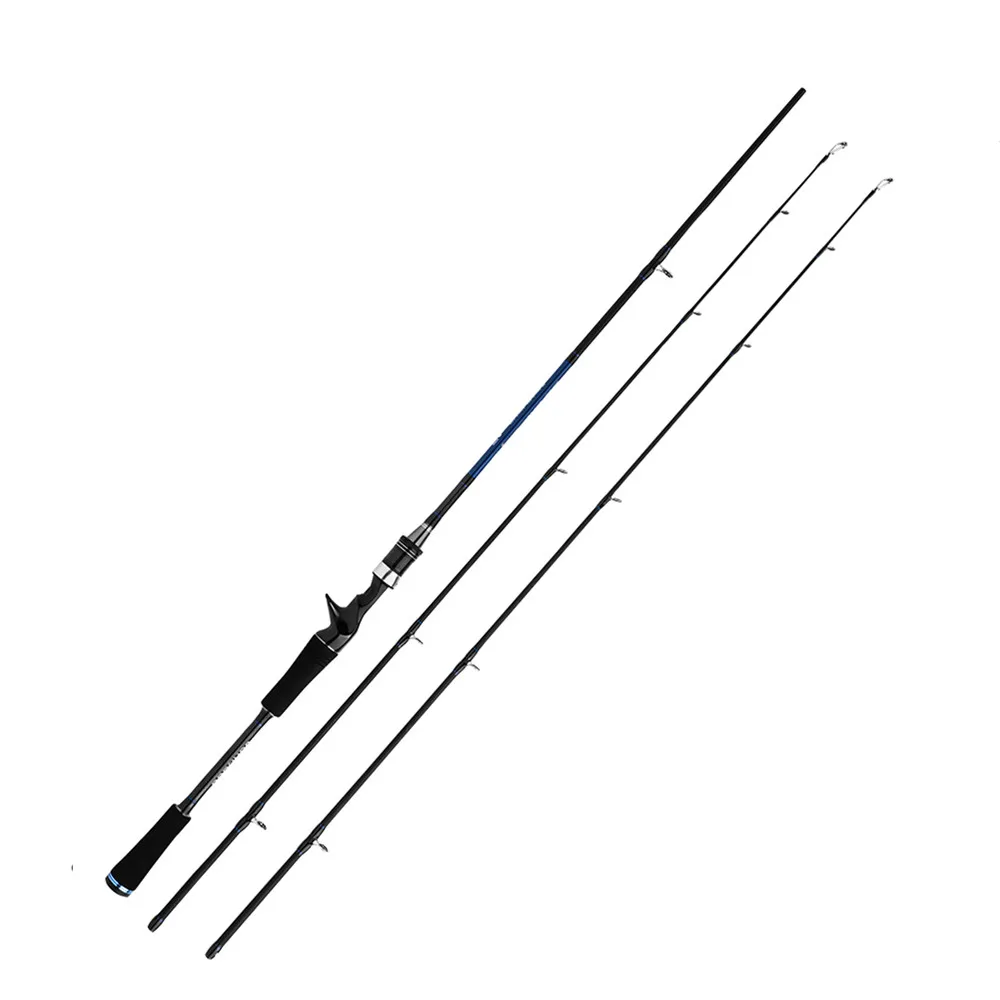 

Fishing Rod 100% Carbon Spinning Casting Rod M MH Power Fishing Pole 2 Sections Fiber Baitcasting Lure Rod