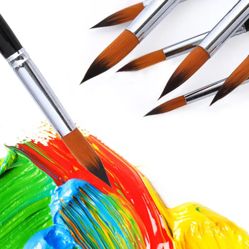 Professional Acrylic Paint Brushes