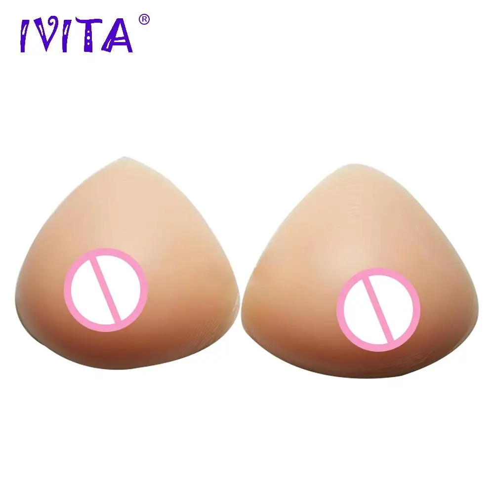 

IVITA 3200g Huge Realistic Silicone Breast Form For Crossdresser Men Drag Queen Fake Boobs Sexy Enhancer Christmas Nice Gift