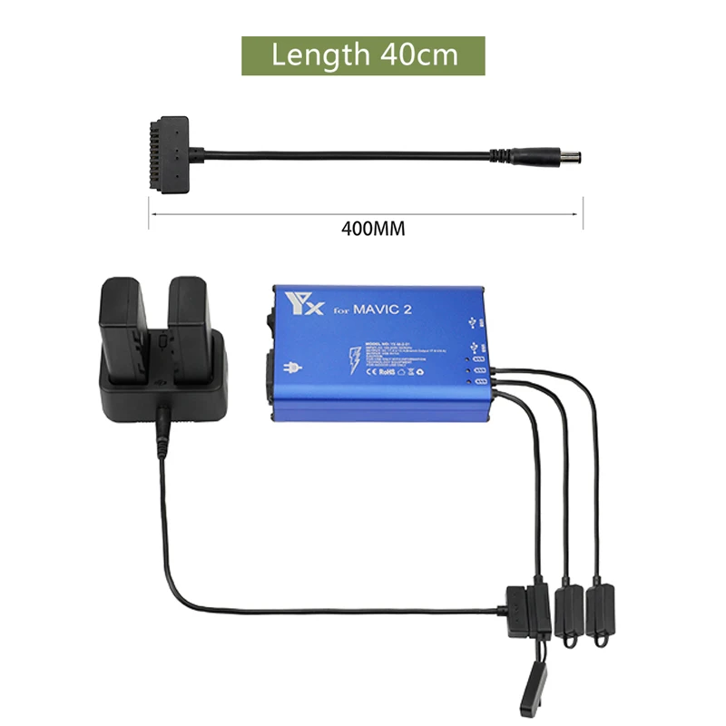 

Drone Micro USB Conversion Cable For DJI Mavic 2 CrystalSky Switch Line 5.5/7.85 Screen Adapter Connect Transfer Battery Wire