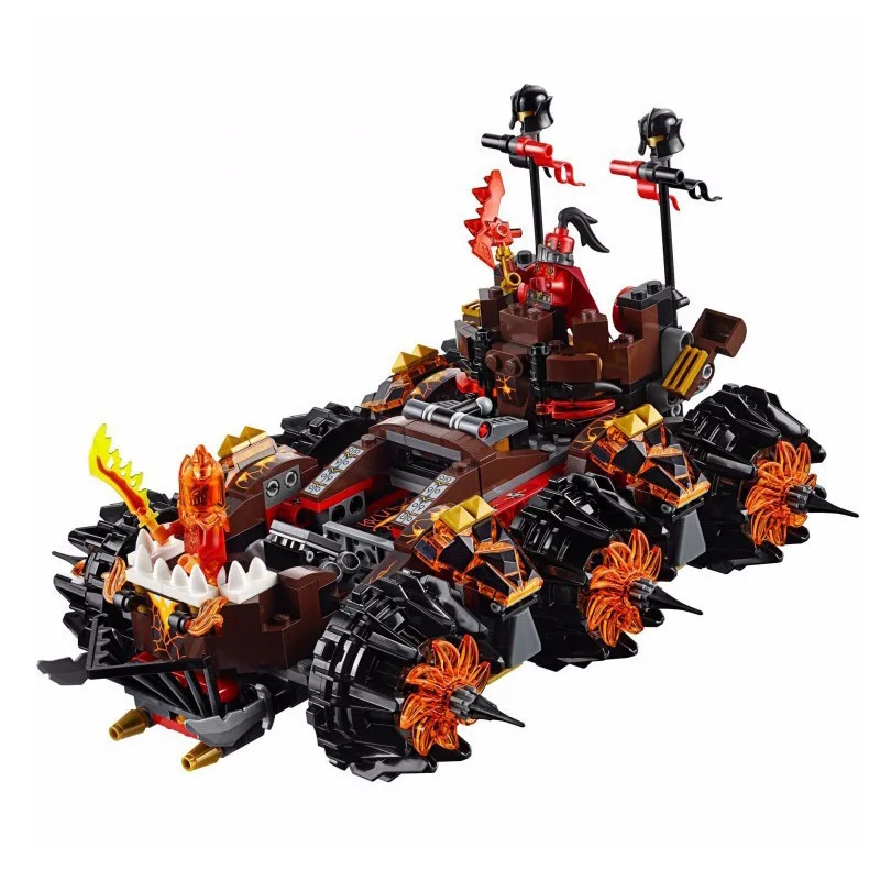 10518 8017 Nexus Knights Siege Machine Model building kits compatible with lego city 3D blocks Educational children toys | Игрушки и