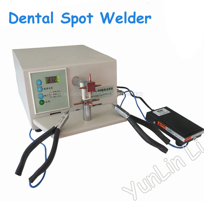 Dental Spot Welder Manual Spot Welding Machine Clamps to do Micro