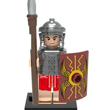 GUSUG 100 шт. XH648 средневековые Рыцари римские солдаты Тяжелая пехота супер герой строительные блоки кирпичи игрушки Детские подарки X0164