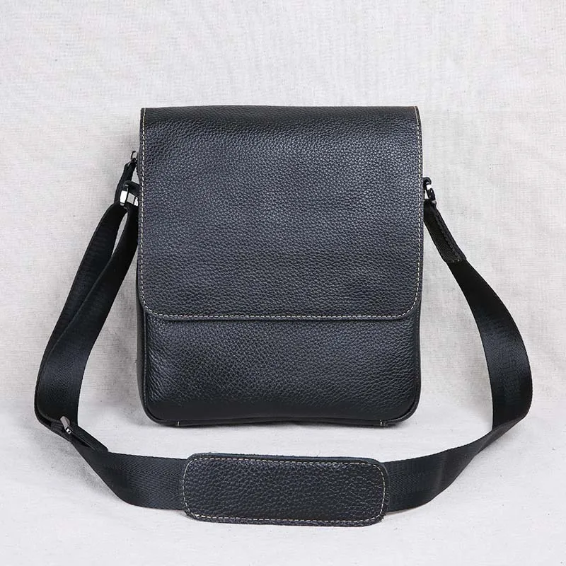

AETOO New leather men's bag shoulder bag messenger bag leather business casual bag