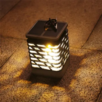 

Solar Power Candle Light Outdoor Garden Yard Umbrella Tree Lantern Hanging Lamp