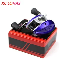 1 шт, качественная, дешевая, мультипликаторная троллинговая рыболовная катушка под правую руку леской 3# 50 м, передаточное отношение 3.3: 1, мультипликаторная катушка