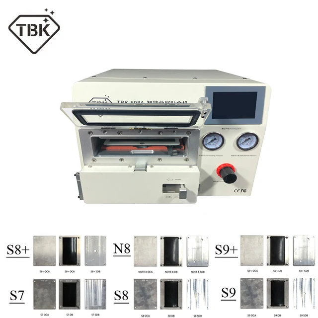 TBK-508A машина для ламинирования и удаления пузырьков с изогнутым экраном