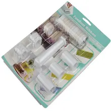 AMW для рельефной отделки тортов набор для вырезания на торте Набор роликов инструменты для украшения торта