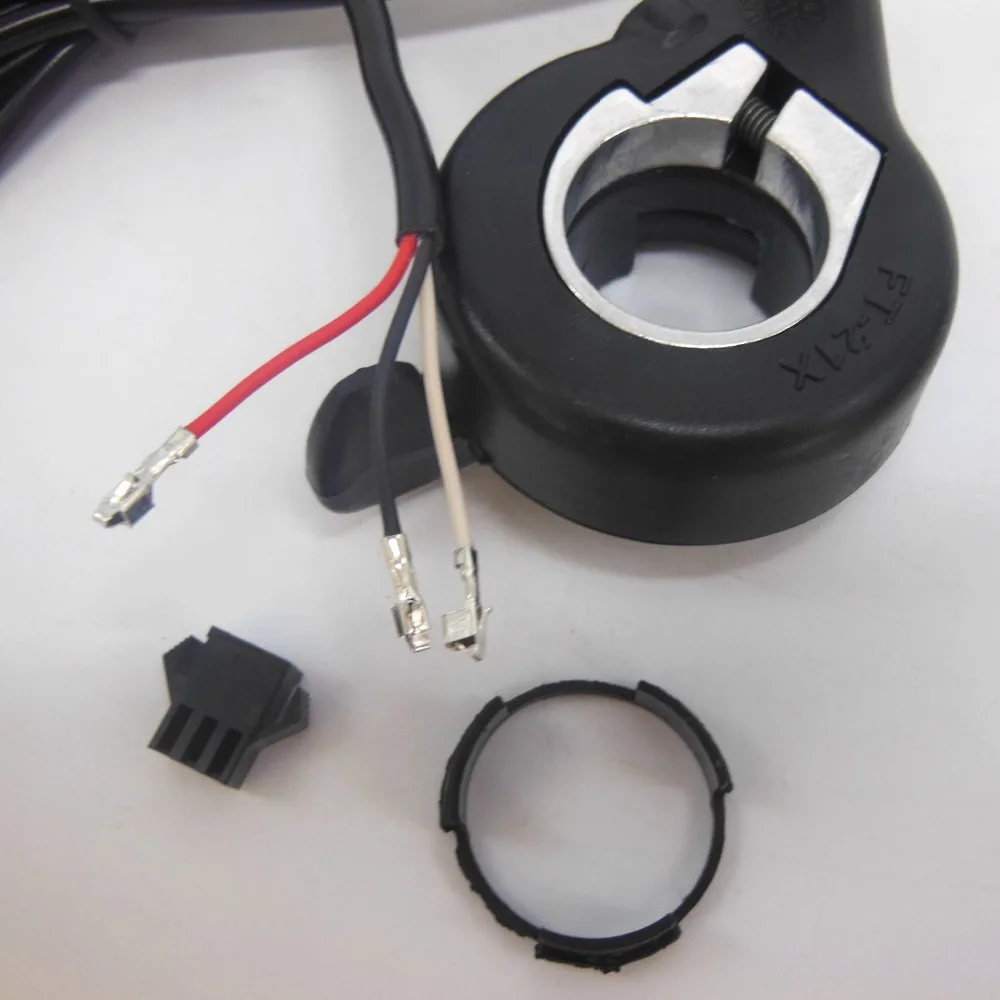 Best Electric Bicycle Thumb Throttle without Handle Grips, no battery indicator no on/off switch Wuxing FT-21X finger throttle 4