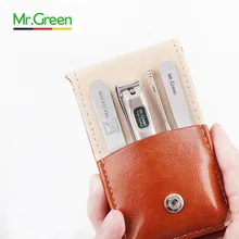 MR. GREEN маникюрный набор, профессиональные ножницы для ногтей из нержавеющей стали, пинцет, Ушная ложка, пилка для ногтей
