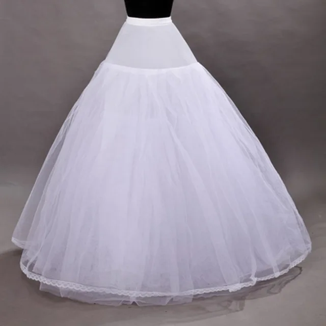 Image of wedding dress underskirt