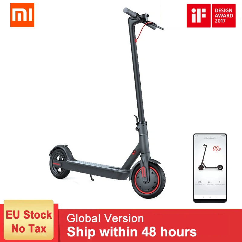 Xiaomi электрический скутер Pro Mijia взрослый складной Ховерборд скейтборд KickScooter 45 км с приложением 2 Колеса Лонгборд Ховерборд