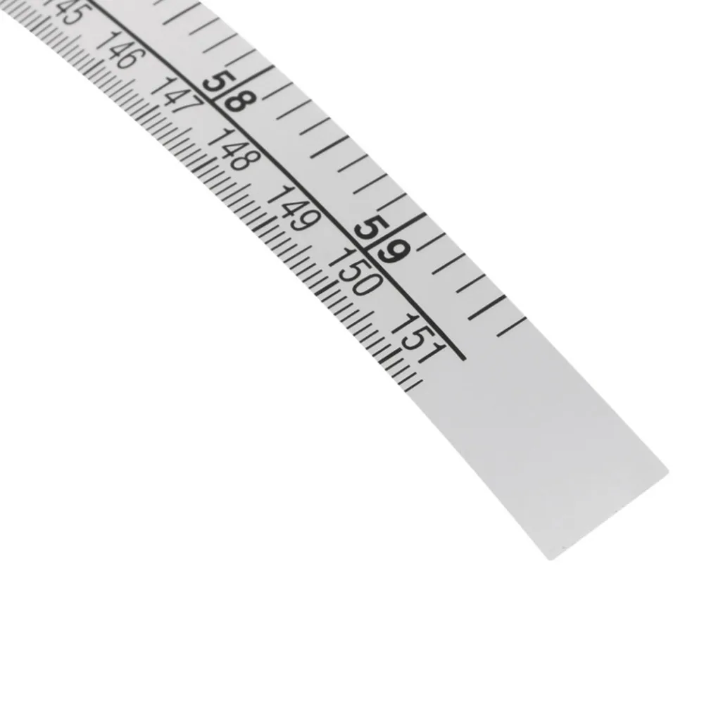 151 см самоклеящаяся метрическая измерительная лента, виниловая линейка для швейной машины, наклейка, измерительная лента