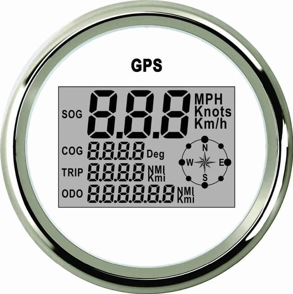 boat speed knots to mph boat car 85mm digital gps speedometer odometer 0 999 knots boat speed knots to mph boat car 85mm digital gps speedometer odometer 0 999 knots