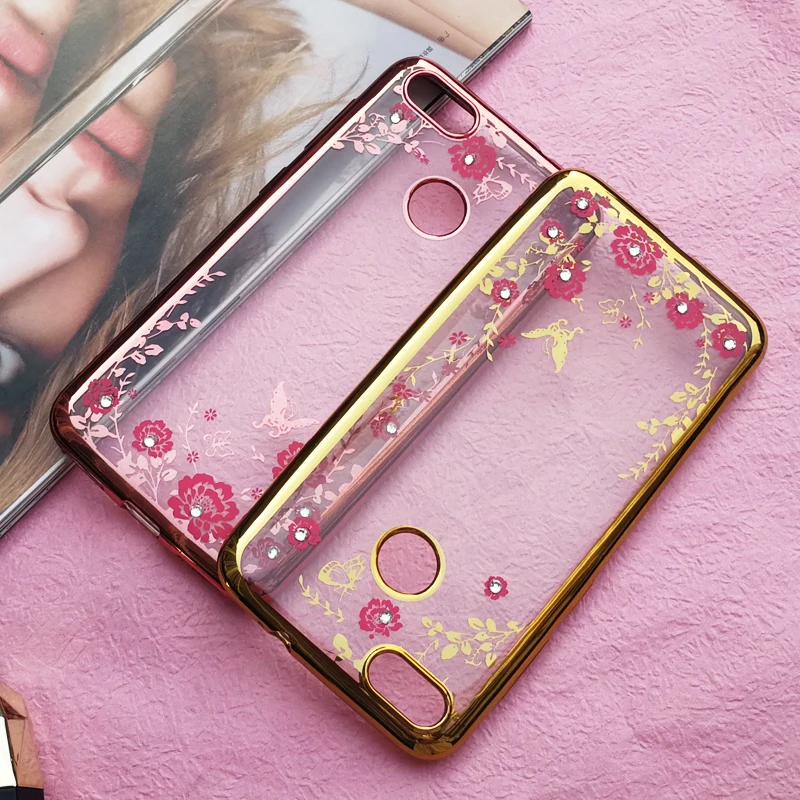 XinWen Алмазный ТПУ телефон etui чехлы coque крышка чехол для huawei p9 lite mini y6 pro 2017 nova enjoy 7