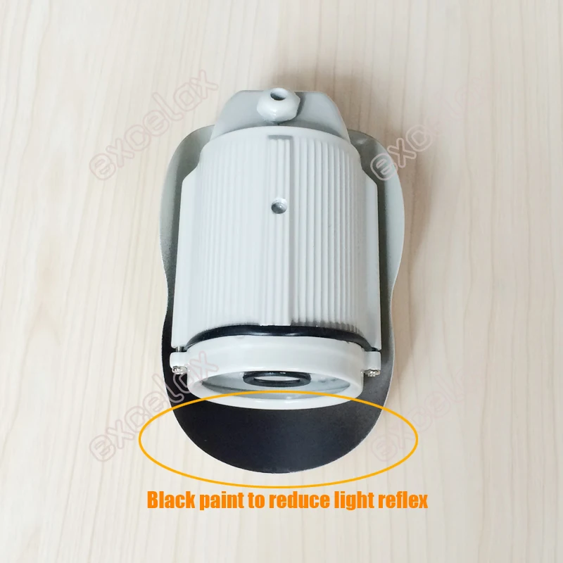 Waterproof IR Bullet Camera Casing Size 60 Tube CCTV Camera Case Aluminum Alloy IP66 Outdoor Housing for 36pcs IR LED Board security camera cover