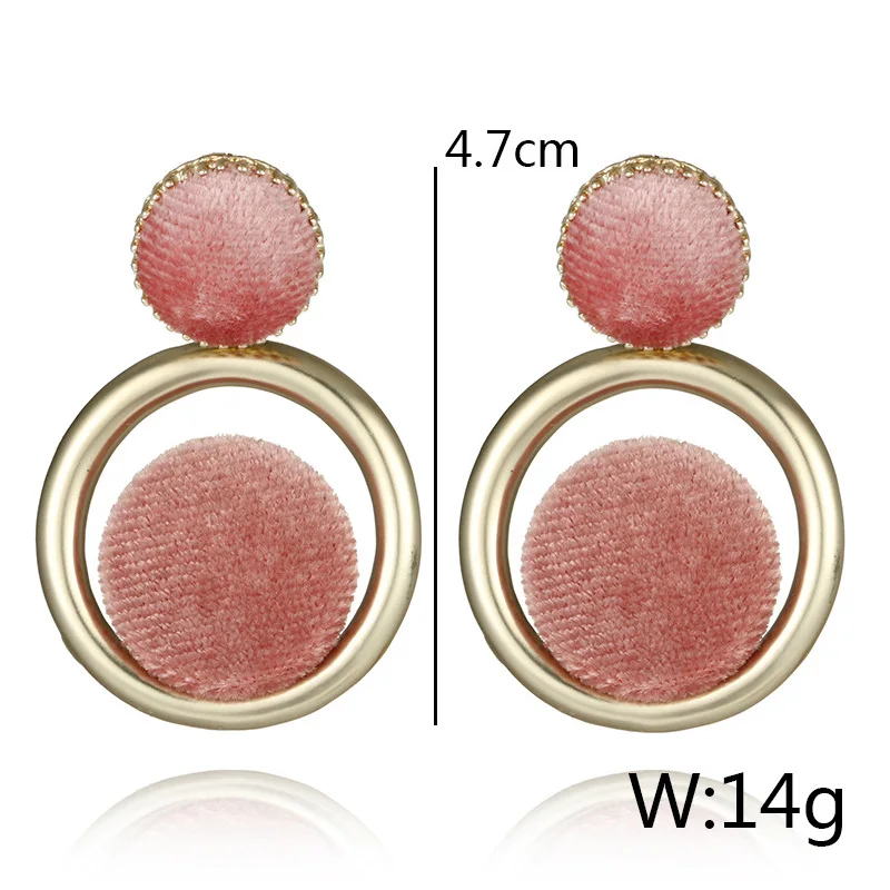 Женские бархатные серьги длинные с подвеской в Корейском стиле 2018|pendant earrings|earrings