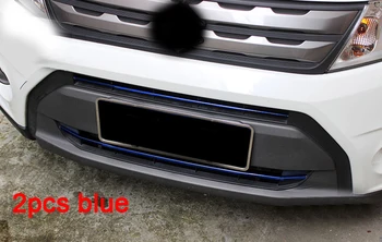 

2pcs for SUZUKI Vitara 2016 front grille Bright Trim Stainless steel decoration