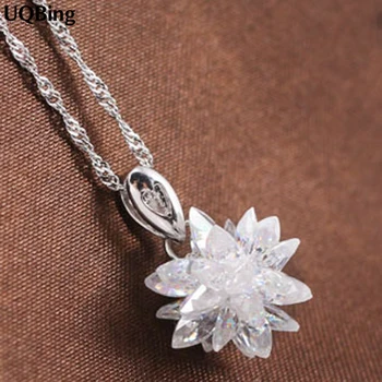 

Free Shipping New Arrivals 925 Sterling Silver Pendants Jewelry Crystal Pendant Colgante Pingente