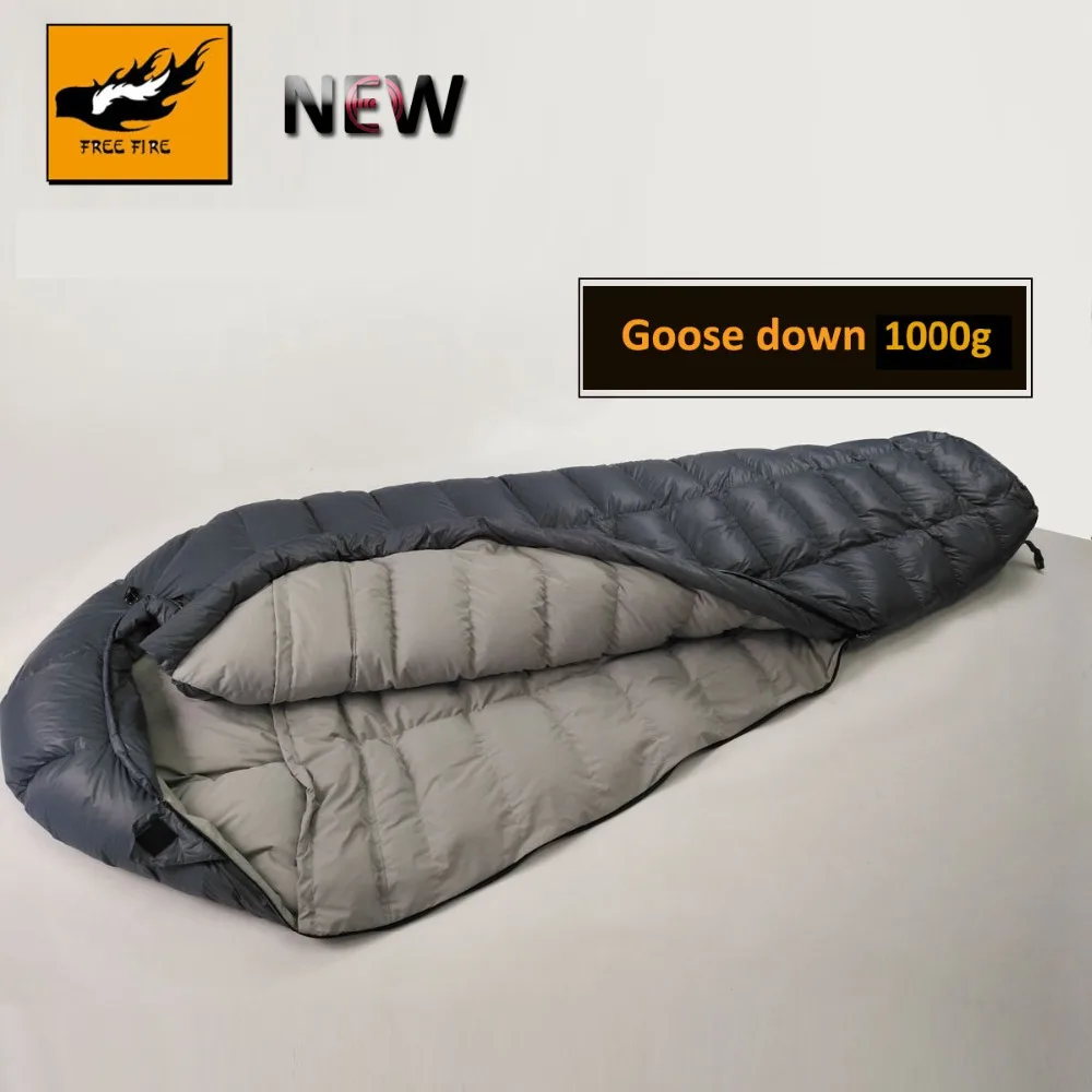 NEW Goose Down Sleeping Bag, Winter Down Sleeping Bag Goose Down, Camping Sleeping Bag Winter Ultralight Goose Down Sleeping Bag