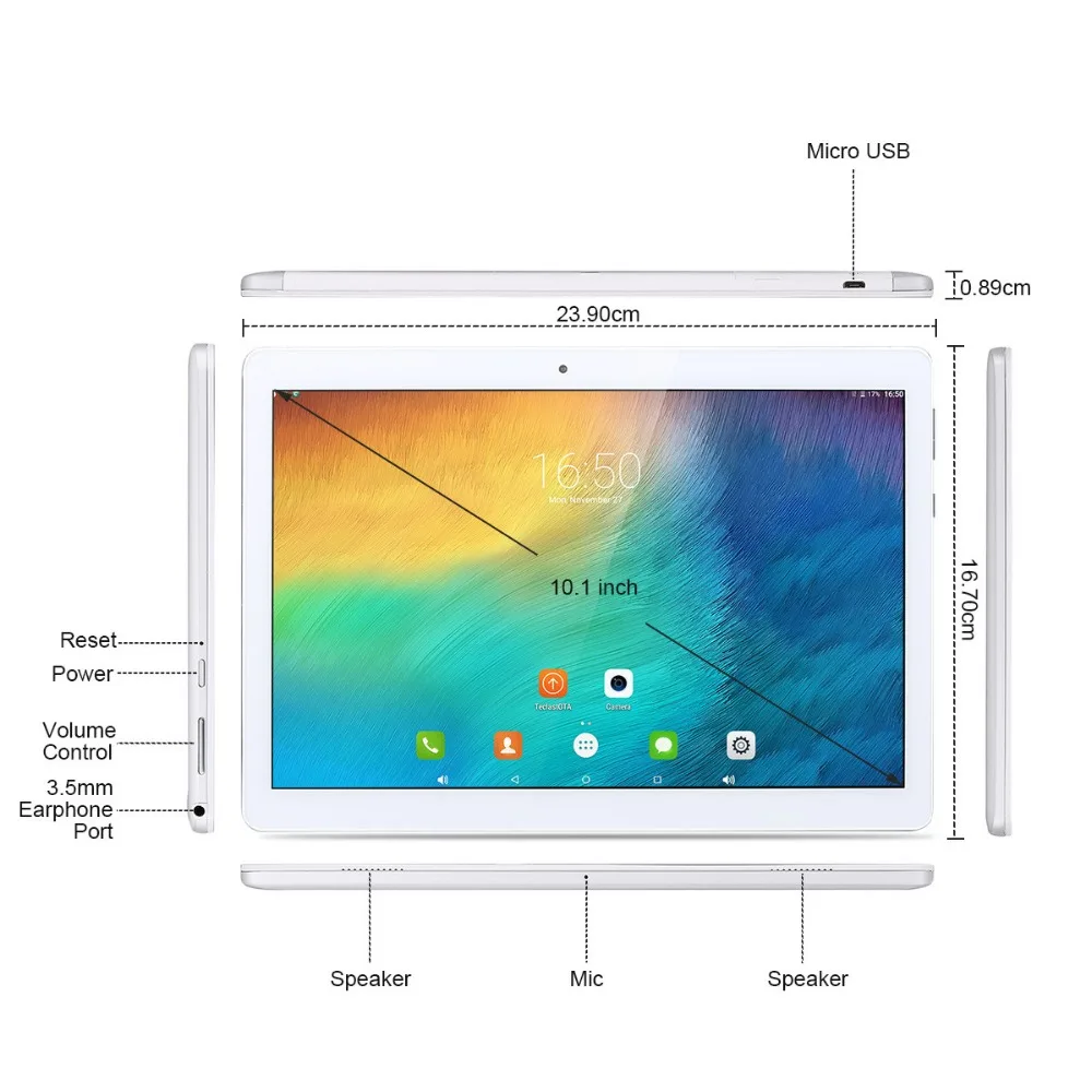Excellent Original TECLAST 98 Octa core tablet MT6753 2GB ram 32GB rom 10.1 inch MID Tablet 1920*1200 IPS LTE WCDMA GSM WiFi Dual-SIM GPS 4