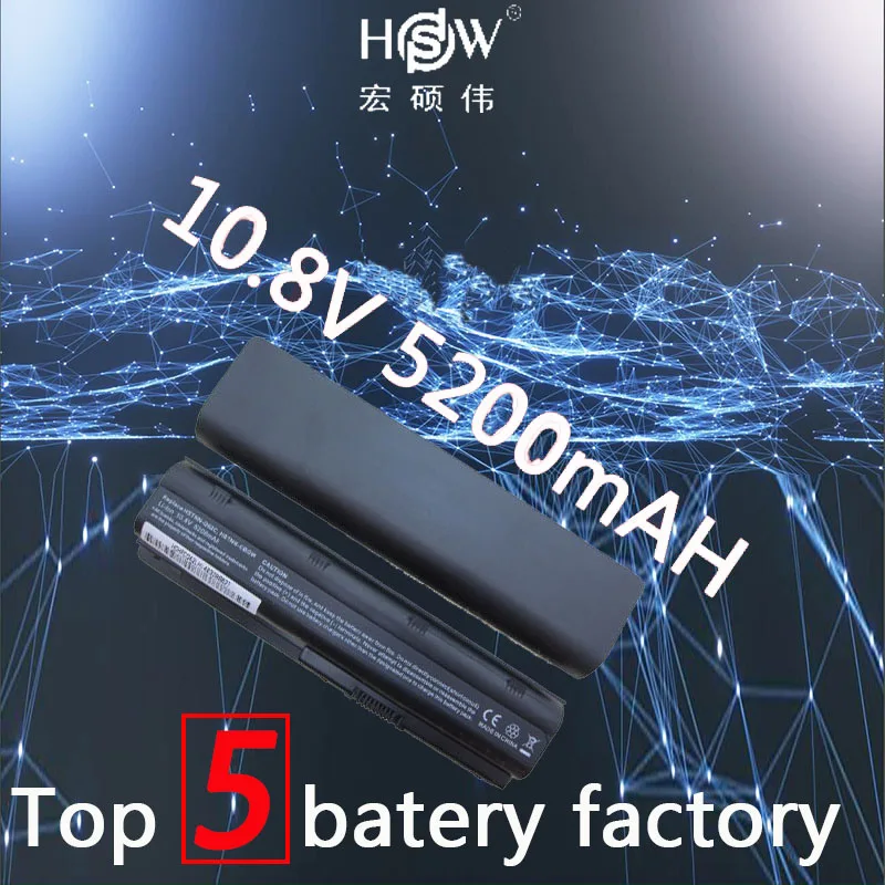 5200MAH 6CELLS Laptop Battery For HP COMPAQ Q32 CQ42 CQ43 CQ56 CQ57 CQ58 CQ62 CQ72 HSTNN-DB0W HSTNN-IB0W batteria akku