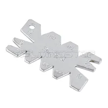 Никелированная резьба для резки угловая шкала измерительная шкала