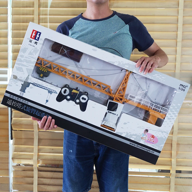 

Telecontrol hoist Remote Control Toy Tower Crane Toy Big Car Engineering Boy Electric Charging Wireless Remote Control Model