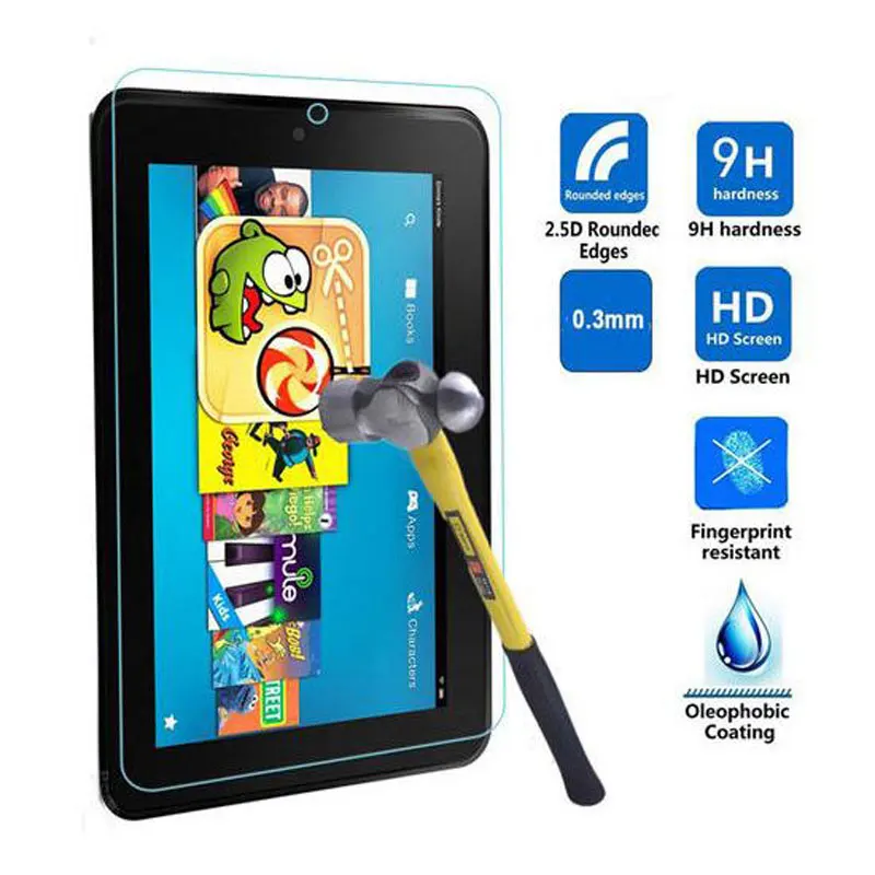 Защитная пленка 9H для планшетов Amazon Kindle Fire HD 8 HD8 2016 2017 | Компьютеры и офис