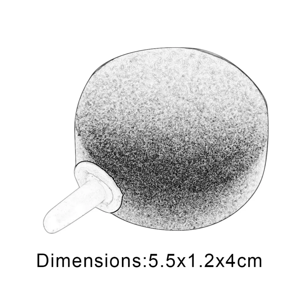 40 мм пруд Гидропоника Насоса Воздушный камень Пузырёк диск аэратор для аквариума аквариум кислородная система Аксессуары декор Прямая