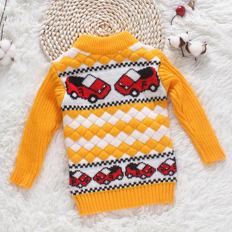 Свитер с круглым вырезом и длинным рукавом для мальчиков девочек|boys sweater|baby boy