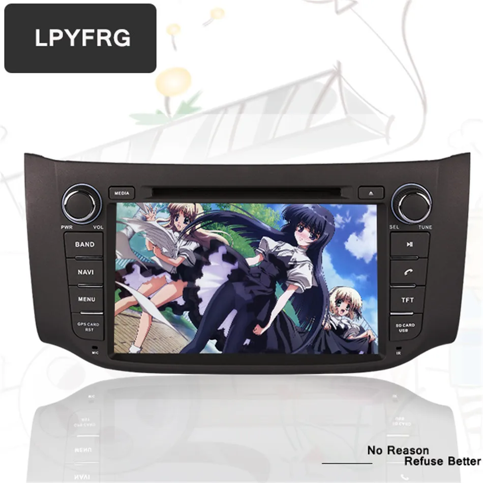 Автомобильный dvd плеер Octa core android 9. 0 4G + 64G для Nissan Sylphy B17 Sentra 10 2012 автомобильный