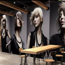 Пользовательские шелковые материалы 3d Обои фреска красота сексуальная красота зд обои фоновые обои для стен 3 d