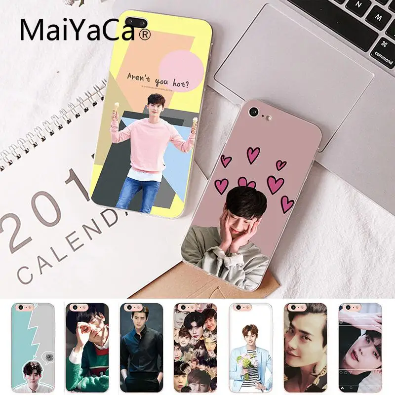 Мягкий чехол для телефона Maiyaca Idol Lee Jong Suk на заказ iPhone 8 7 6 6S Plus X XS MAX 5 5S SE XR |
