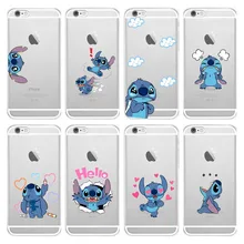 

Cartoon Cute Stitch Emoji Soft Silicone Clear TPU Phone Case Cover For iPhone 6 6S 6Plus 7 7Plus 8 8Plus X 5s SE Xs Max Xr Coque