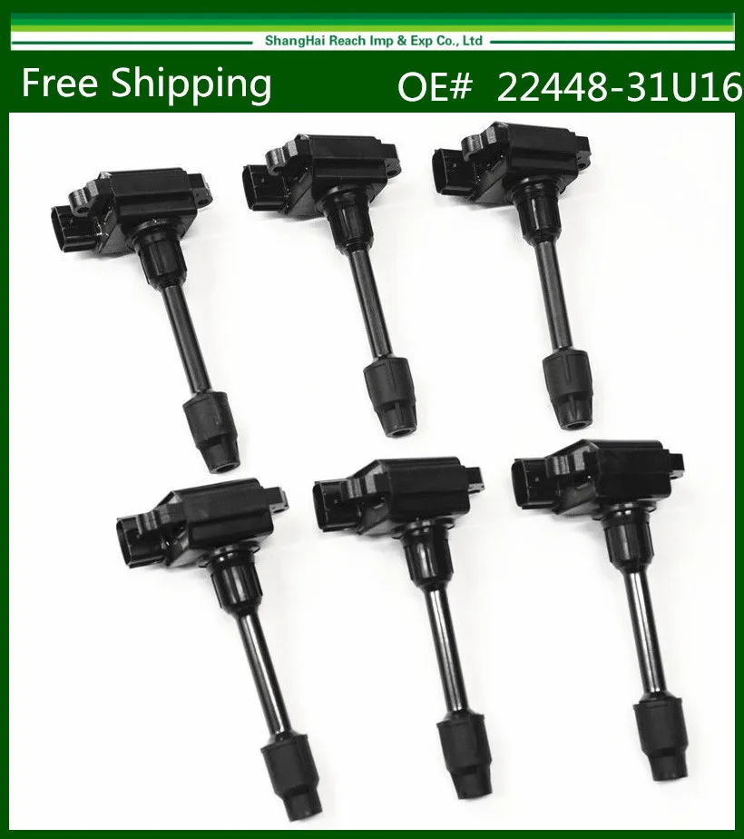 E2C Катушки зажигания для 95-99 Infiniti I30 Nissan Maxima 22448-31U16/22448-31U06 | Автомобили и мотоциклы
