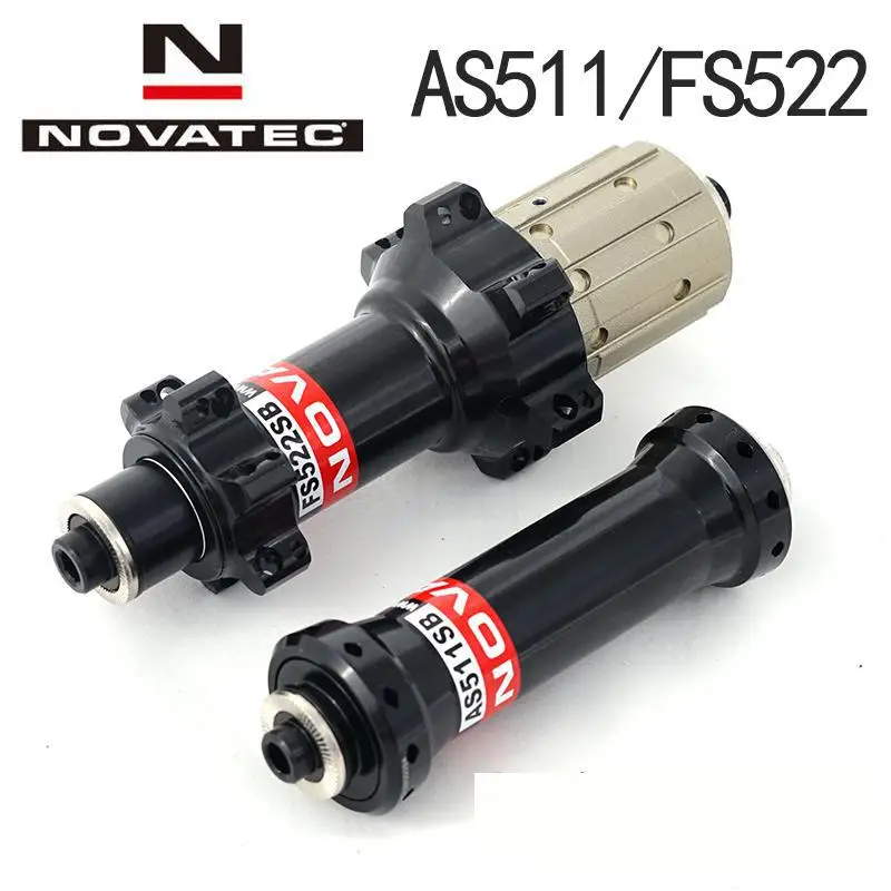 

Novatec AS511SB FS522SB Road Bike Hub 20 24 holes 11 Speed Straight Pull Light Front Rear Bicycle Wheels Hubs
